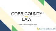 Top Rated Criminal Attorney - COBB COUNTY LAW