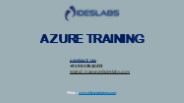 Azure Security Training - IDESTRAININGS
