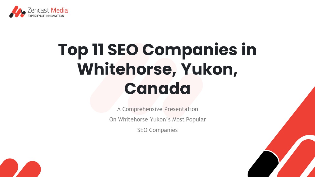 Top 11 SEO Companies in Whitehorse, Yukon