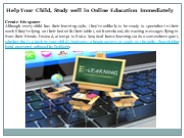 Help Your Child, Study well in Online Education Immediately