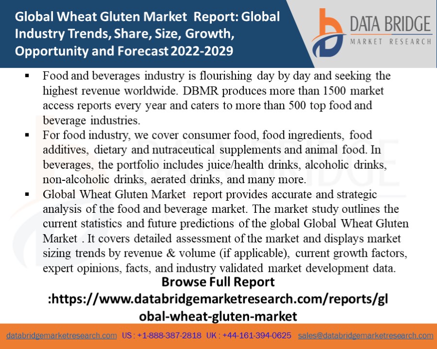 Wheat Gluten Market Research Report 2022
