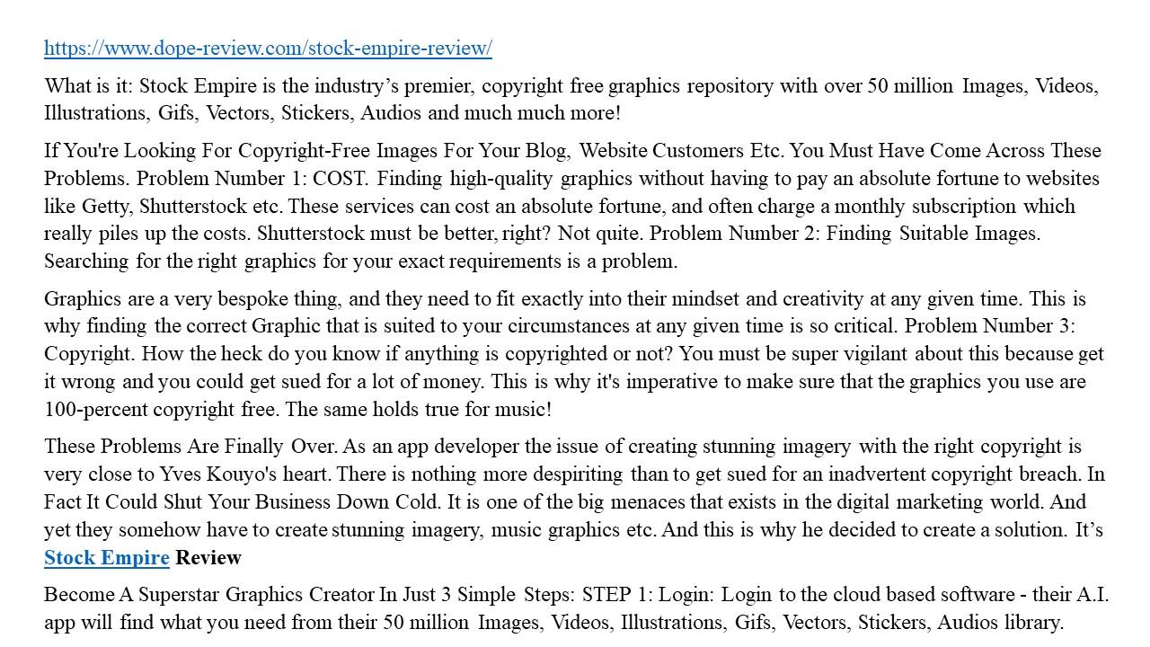 presentation player overlay