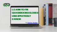 Fix QuickBooks Closes Unexpectedly Error