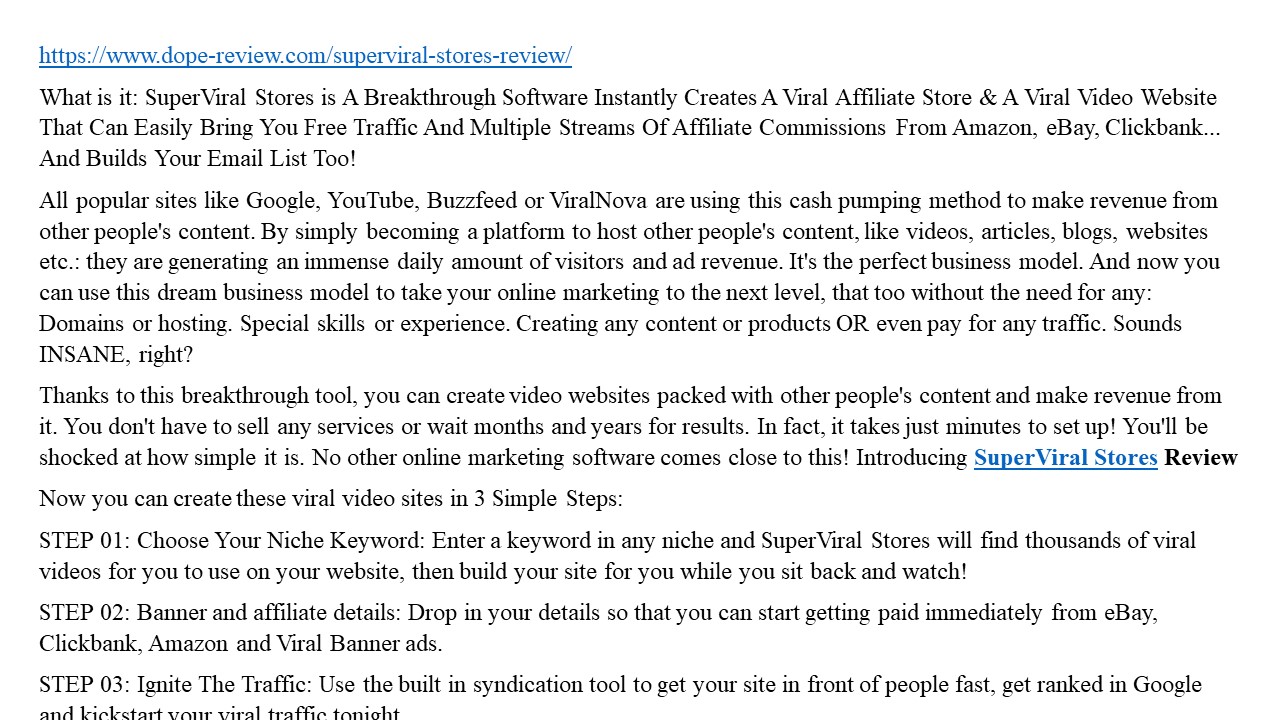 presentation player overlay