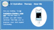 IV Hydration Therapy Near Me