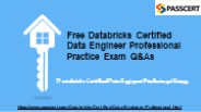 Databricks Certified Data Engineer Professional Dumps