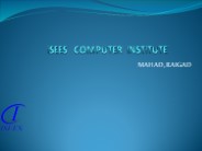 Basic Computer Course Mahad
