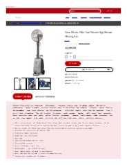 Shop Misting Fans Online At OmniMachine