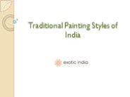 Traditional Painting Styles of India