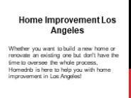 Home Improvement Los Angeles
