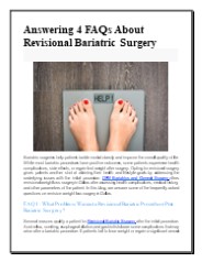 Answering 4 FAQs About Revisional Bariatric Surgery