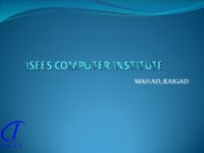 Graphic Design Course In Mahad