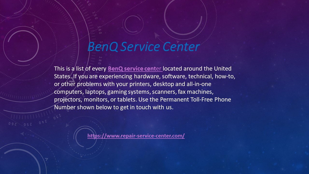 Benq Services Center