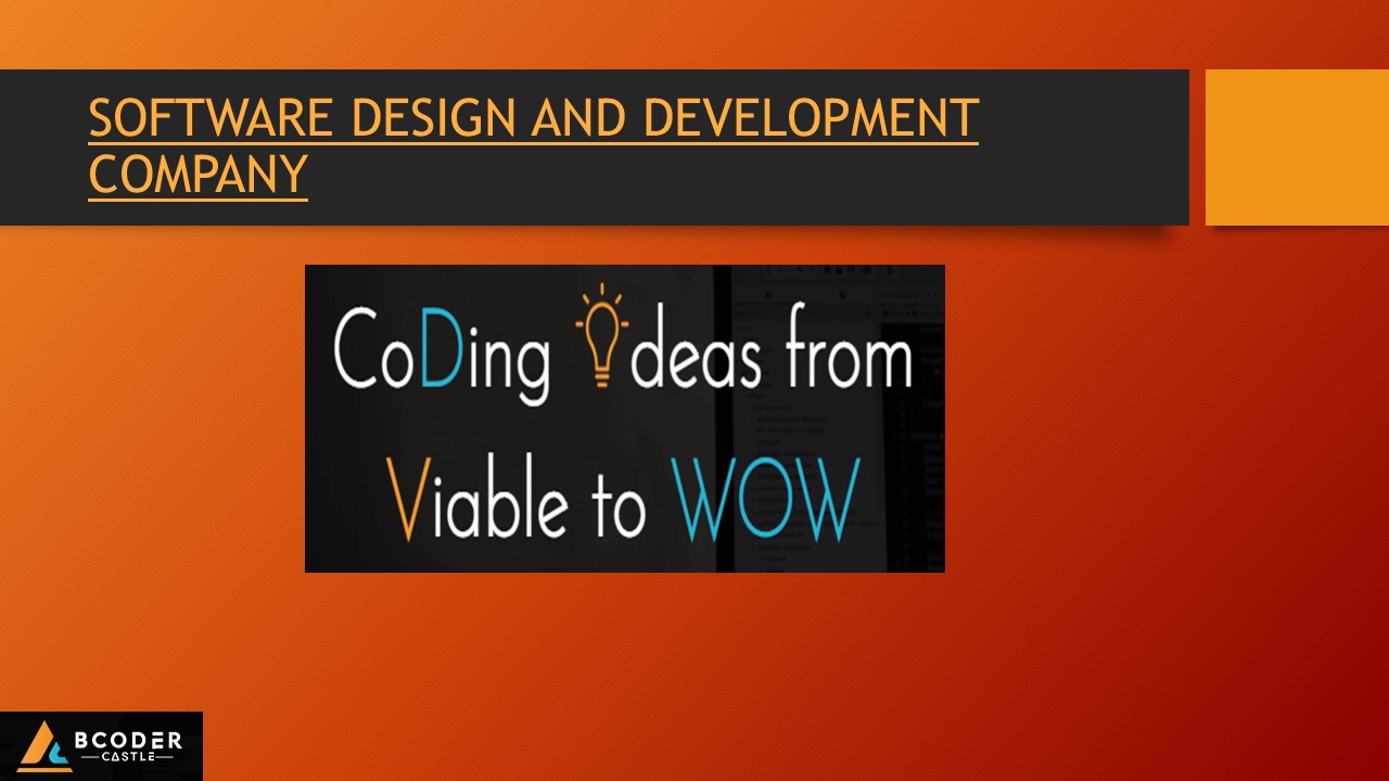 SOFTWARE DESIGN AND DEVELOPMENT COMPANY | SOFTWARE DEVELOPER
