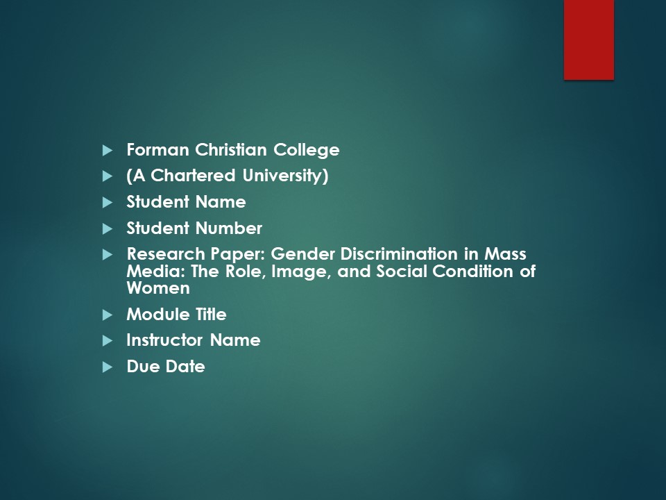 presentation player overlay