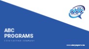 ABC PROGRAMS - Consulting Company