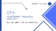 CFA - Chartered Financial Analyst