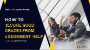 How to Secure Good grades from Assignment Help