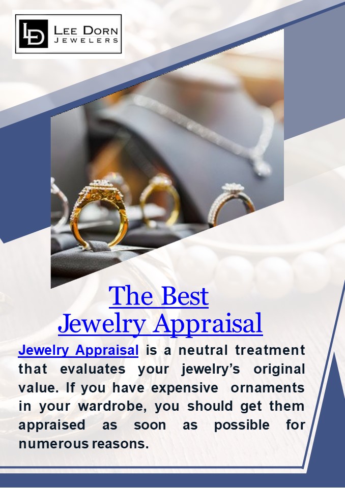 Expert Jewelry Appraisal | Lee Dorn Jewelers