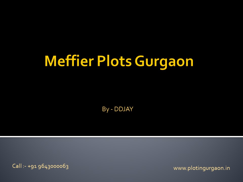 Meffier Plots Sector 4 | Residential plots Sohna