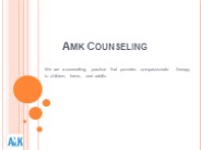 Amk Counseling Services