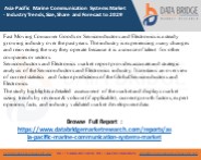 Asia-Pacific Marine Communication Systems Market