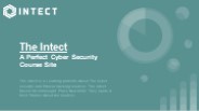 Intect Cyber security and Ethical hacking Courses | Intect