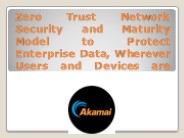Zero Trust Maturity Model