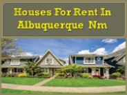 Houses For Rent In Albuquerque Nm