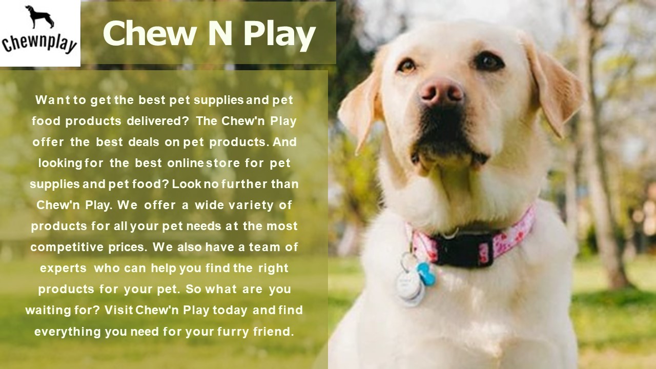 PPT Dog Grooming Brushes And Combs Chew N Play PowerPoint 