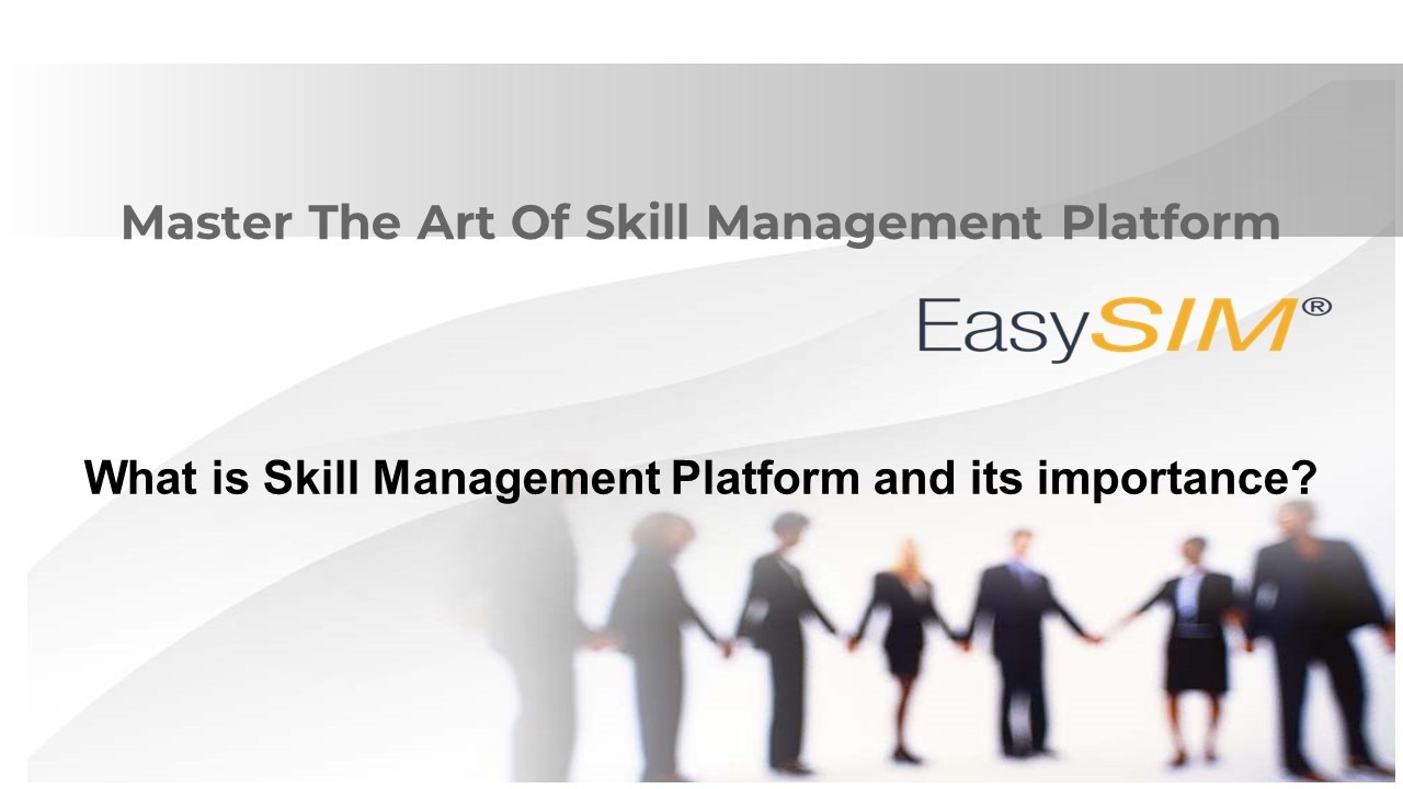 skill management platform presentation | free to download