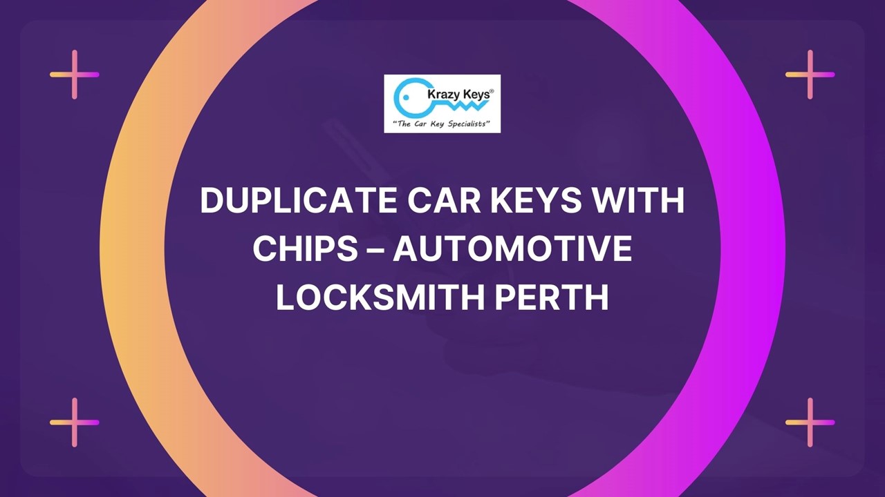 Duplicate Car Keys with Chips - How to Get One