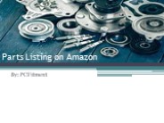 Parts Listing on Amazon