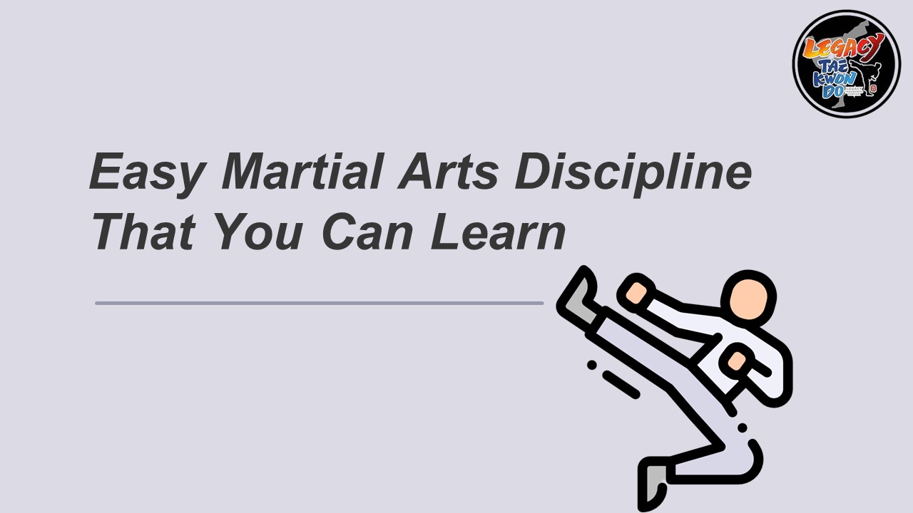PPT Easy Martial Arts Discipline That You Can Learn PowerPoint