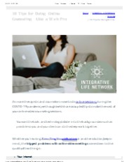 10 Tips for Doing Online Counseling Like a Web Pro