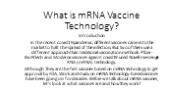 Benefits of mRNA Technology