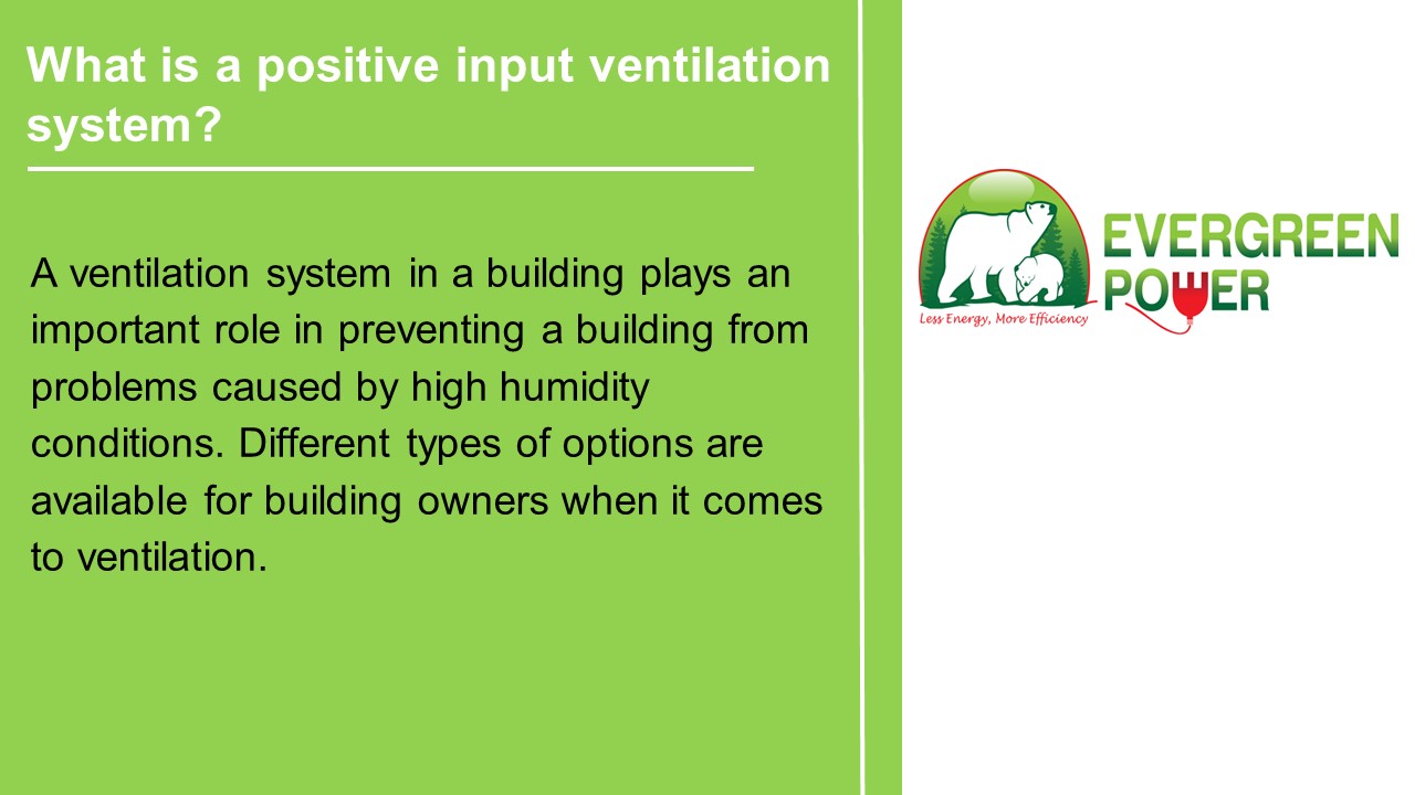 PPT Positive input ventilation system PowerPoint presentation free
