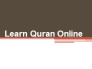 Learn Quran Online with Professional Quran Teacher