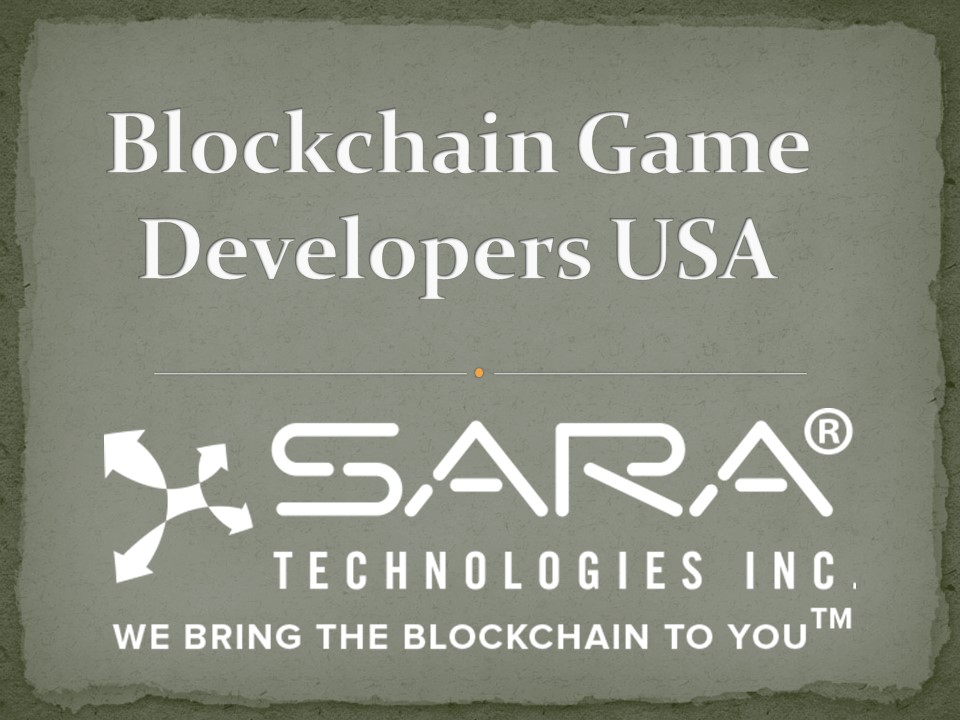 Blockchain Game Developers USA