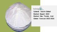 Cationic Starch Market Growth Analysis through 2026