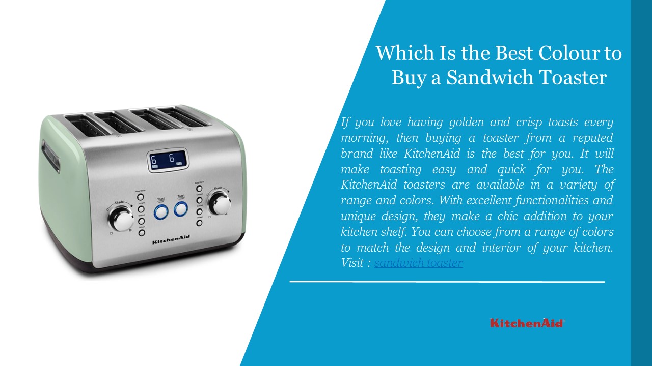 PPT Which Is the Best Colour to Buy a Sandwich Toaster PowerPoint