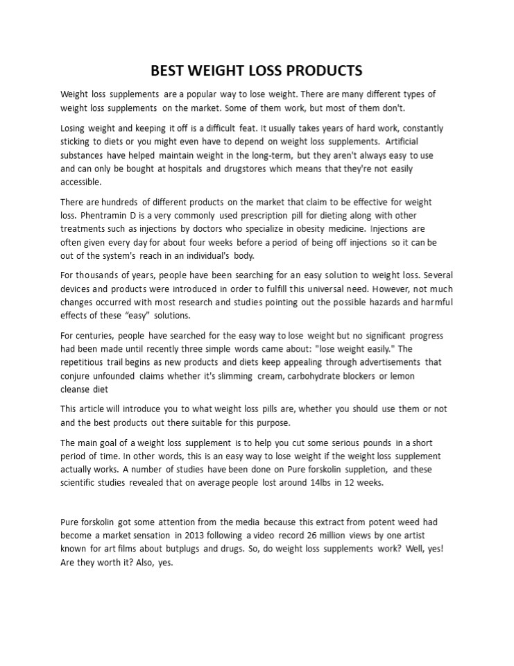 PPT BEST SUPPLEMENTS FOR EFFECTIVE AND SAFE WEIGHT LOSS PowerPoint presentation free to