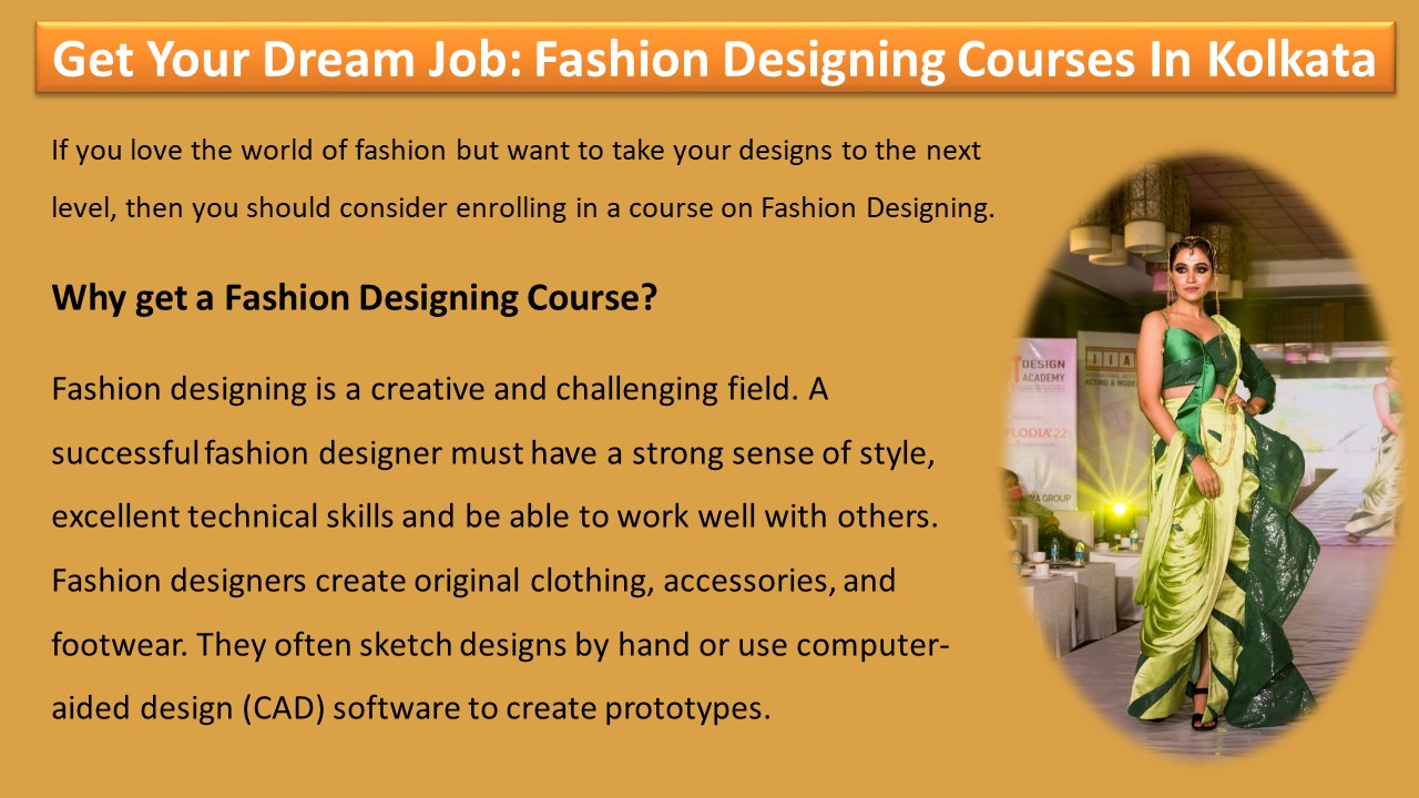 Fashion Designing Courses In Kolkata