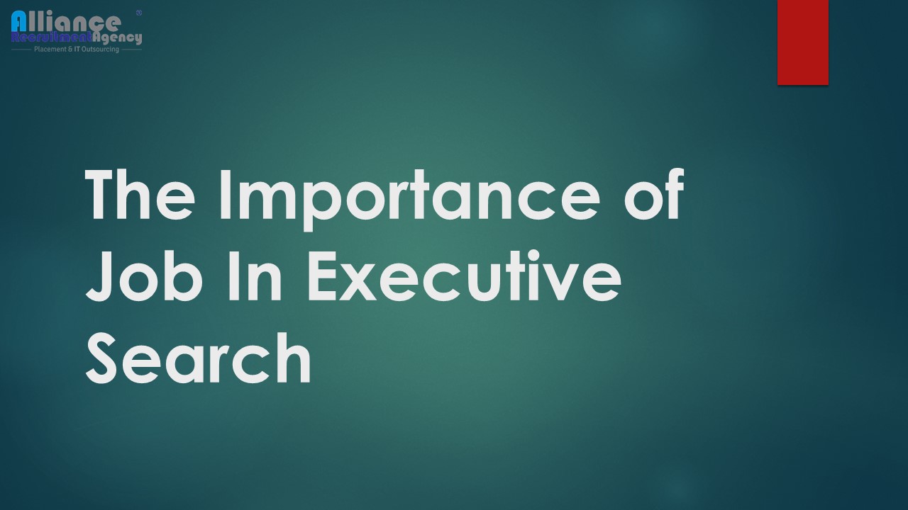 Services for executive search in India