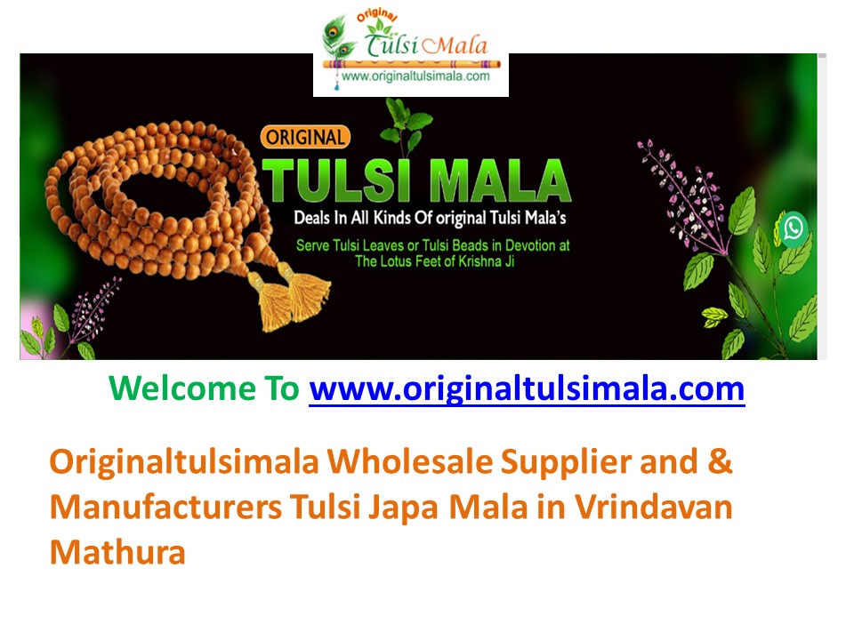 Japa mala wholesale in Vrindavan wholesaler