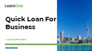 Quick Loan For Business