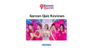 Korean Quiz Reviews