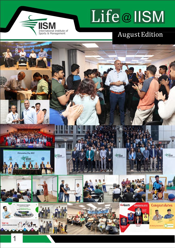 Life at IISM August 2022 edition