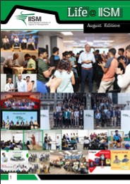 Life at IISM August 2022 edition