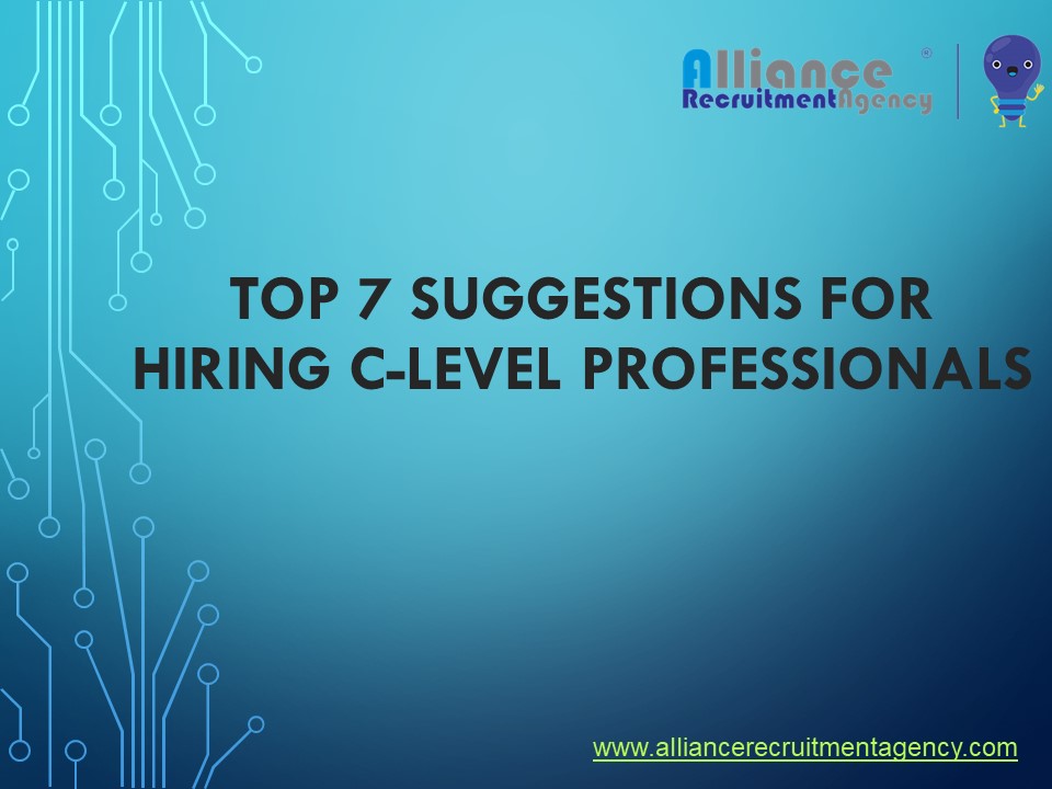 C Level Recruiters & C Level recruiting Agencies